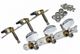 GT Acoustic Guitar Machine Heads NICKEL