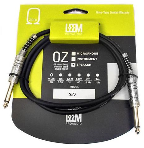 Sound Lab/Leem 3 ft speaker Lead ASP3