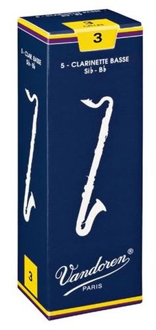 Vandoren 3 Bass Clarinet Reeds