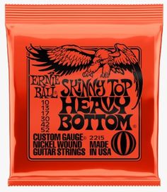Ernie Ball SkinnyTop/HvyBott 10-52String