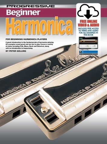 Progressive Beginner Harmonica Bk/CD