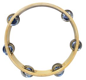 Percussion Plus 9in Headless Tambourine