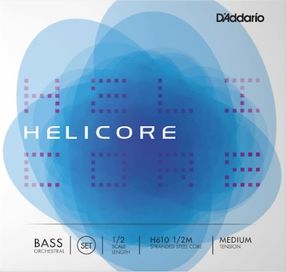 Helicore 1/2 Double Bass Set Medium