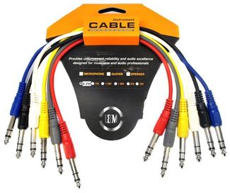 Leem 1ft St Jack Patch Lead