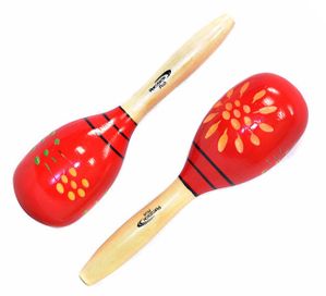 Percussion Plus Wood Maracas 23.5cm