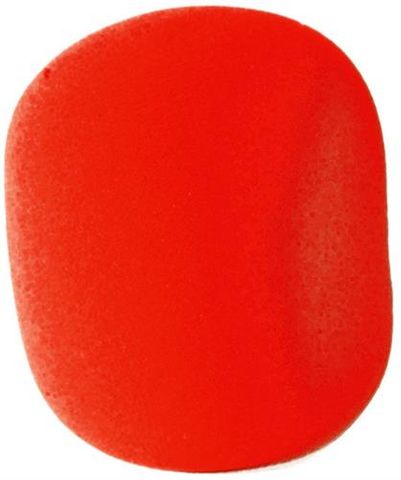 Onstage Foam Windscreen Red