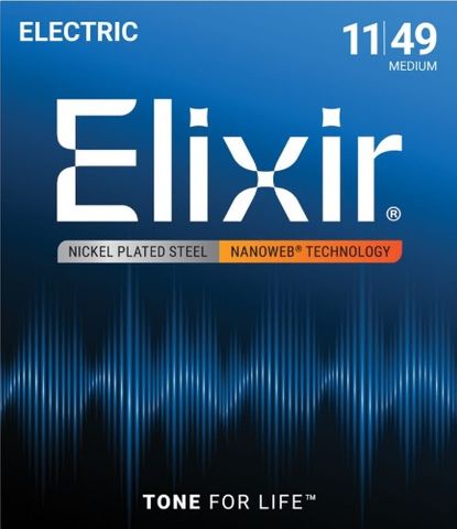 Elixir Nano 11-49 Electric Medium String