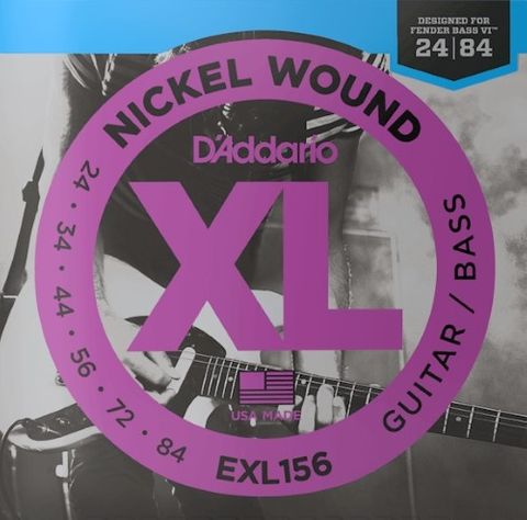 D'Addario EXL156 Fender VI Strings
