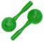 P.Plus Small Plastic Green Maracas