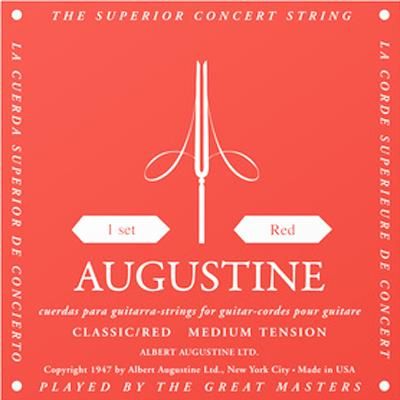 Red Augustine Classic Strings Med Tensio