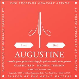 Red Augustine Classic Strings Med Tensio