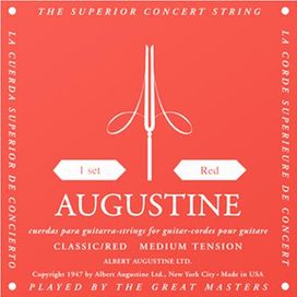 Red Augustine Classic Strings Med Tensio