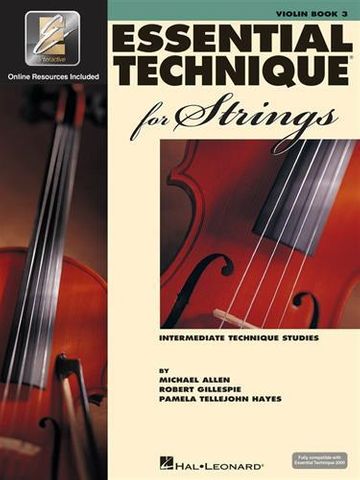 Essential Technique Bk 3 Violin
