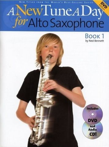 New Tune A Day Alto Sax Bk/DVD