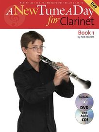 New Tune A Day Clarinet Bk/DVD