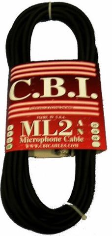 CBI ML2N20 XLR XLR 20ft Microphone Cable