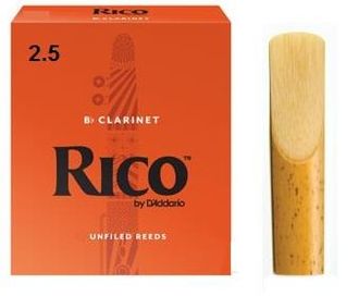 Rico 2.5 CLARINET Reeds
