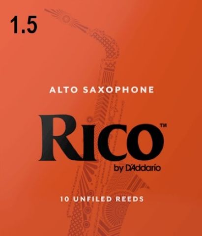 Rico 1.5 ALTO SAX Reeds
