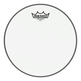 Remo 22in Ambass Clear BD Skin