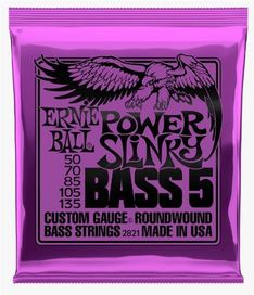 Ernie Ball E2821 5 String Bass Strings