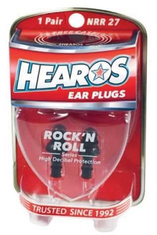 Hearos Rock n Roll Series Ear Filters