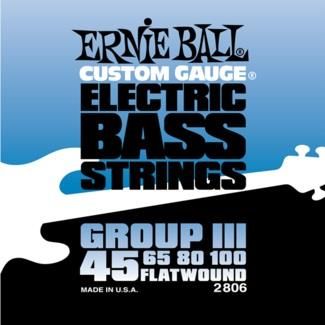 Ernie Ball 45-100 Flatwound Bass Strings