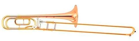 Yamaha YSL456A BB/F Trombone w/Gold Bell