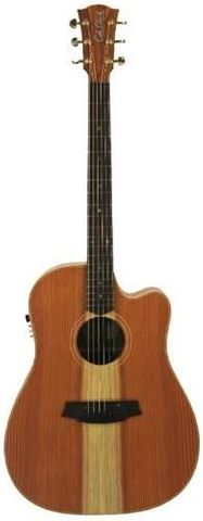 Cole Clark FL2 Redwood Blackwood Guitar