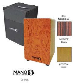 Mano MP985E Cajon w Bag Ebony Veneer