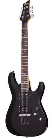 Schecter C6 Deluxe Satin Bk Electric Gtr