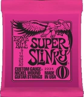 Ernie Ball 9-42 Super Slinky Strings