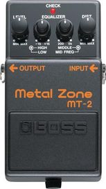 Boss Ultra Heavy Metalzone MT2 Pedal