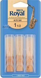 Rico Royal 1.5 ALTO SAX 3 Pack Reeds