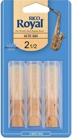 ALTO SAX 2.5 Rico Royal 3 Pack Reeds