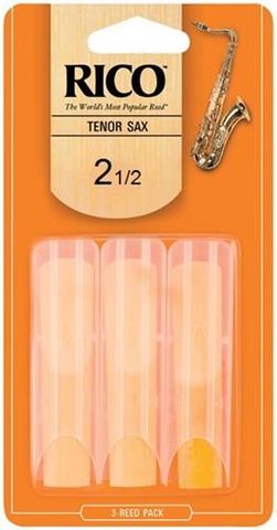 TENOR SAX 2.5 Rico 3 Pack Reeds