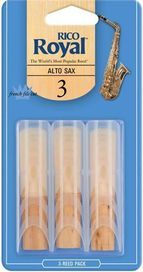 ALTO SAX 3 Rico Royal 3 Pack Reeds