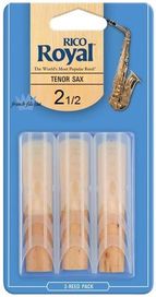 TENOR SAX 2.5 Rico Royal 3 Pack Reeds