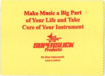 Superslick Silver Polish Cloth