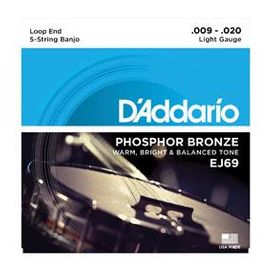 D'Addario J69 Banjo Strings - Lite