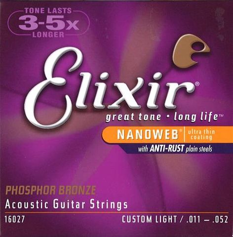 Elixir 11-52 Acoustic Nano Phos Bronze