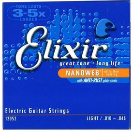 Elixir Nano Electric Light 10-46 Strings