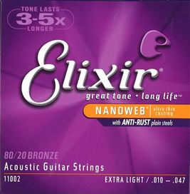 Elixir Nano 10-47 Extra Lite 80/20 Brnz