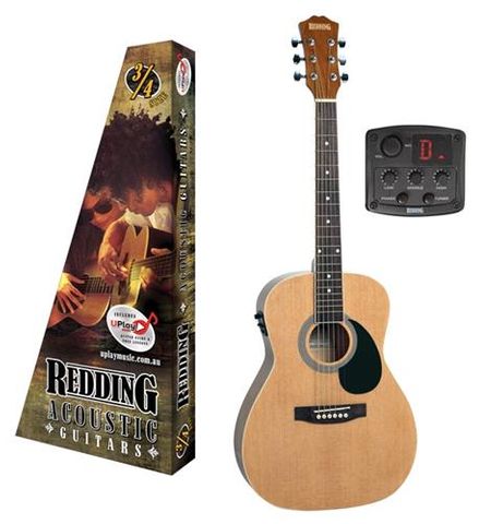 Redding 3/4 NAT Ac/El Guitar