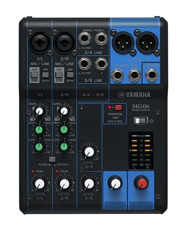 Yamaha MG06 Mixing Console