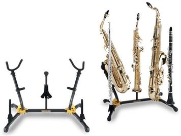 Hercules Duo Sax Flute Clarinet Stand