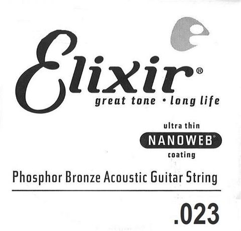 Elixir .023 Nano PB Single