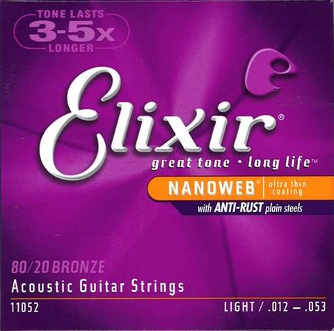 Elixir Nano 80/20 12-53 Lite Strings