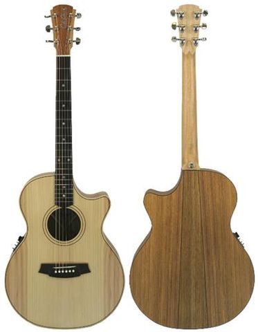 Cole Clark AN2EC Bunya Bwood Ac/El Gtr