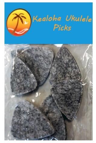 Pk 6 Kealoha Felt Ukulele Picks