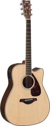 Yamaha FGX830C Natural Ac/El Guitar